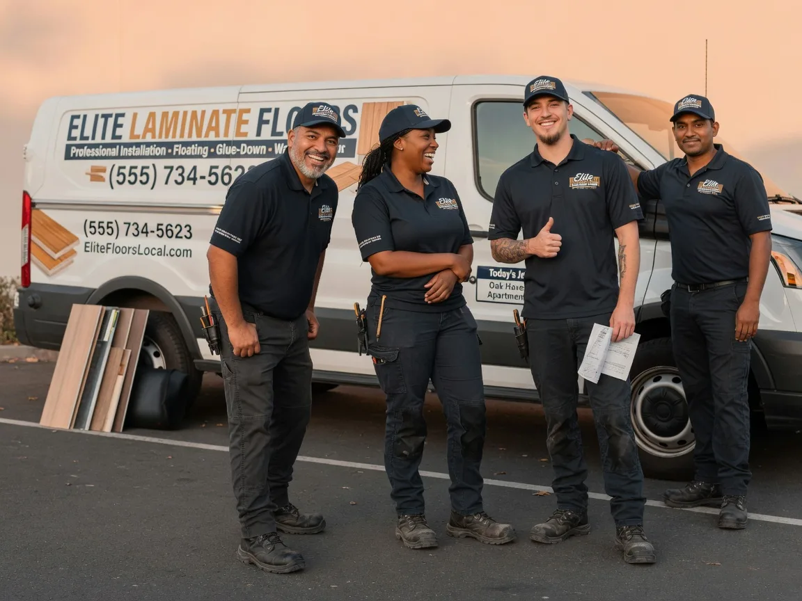 Laminate flooring installation company in Oreana, IL